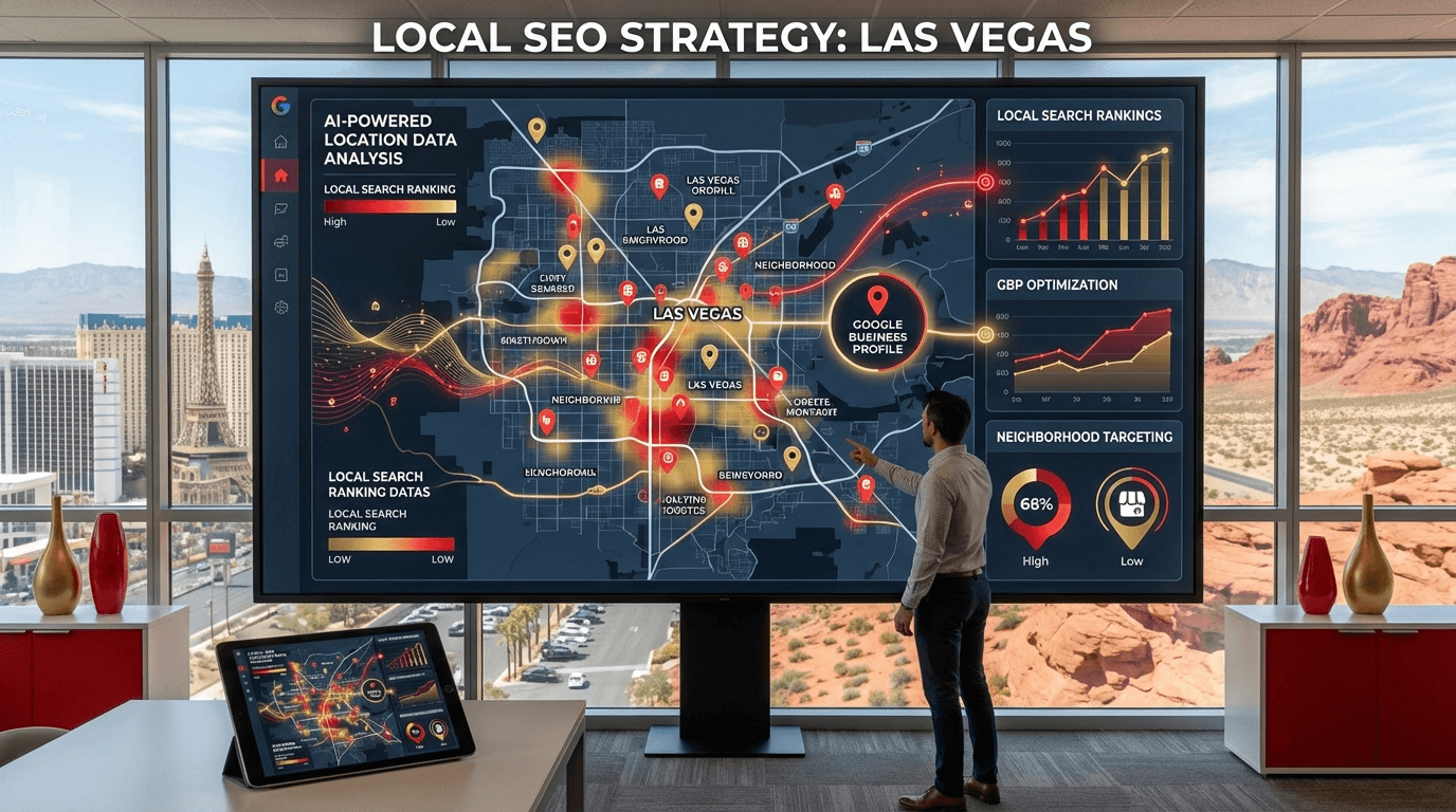 AI Local SEO in Las Vegas: Dominate the Map Pack Across 15+ Neighborhoods