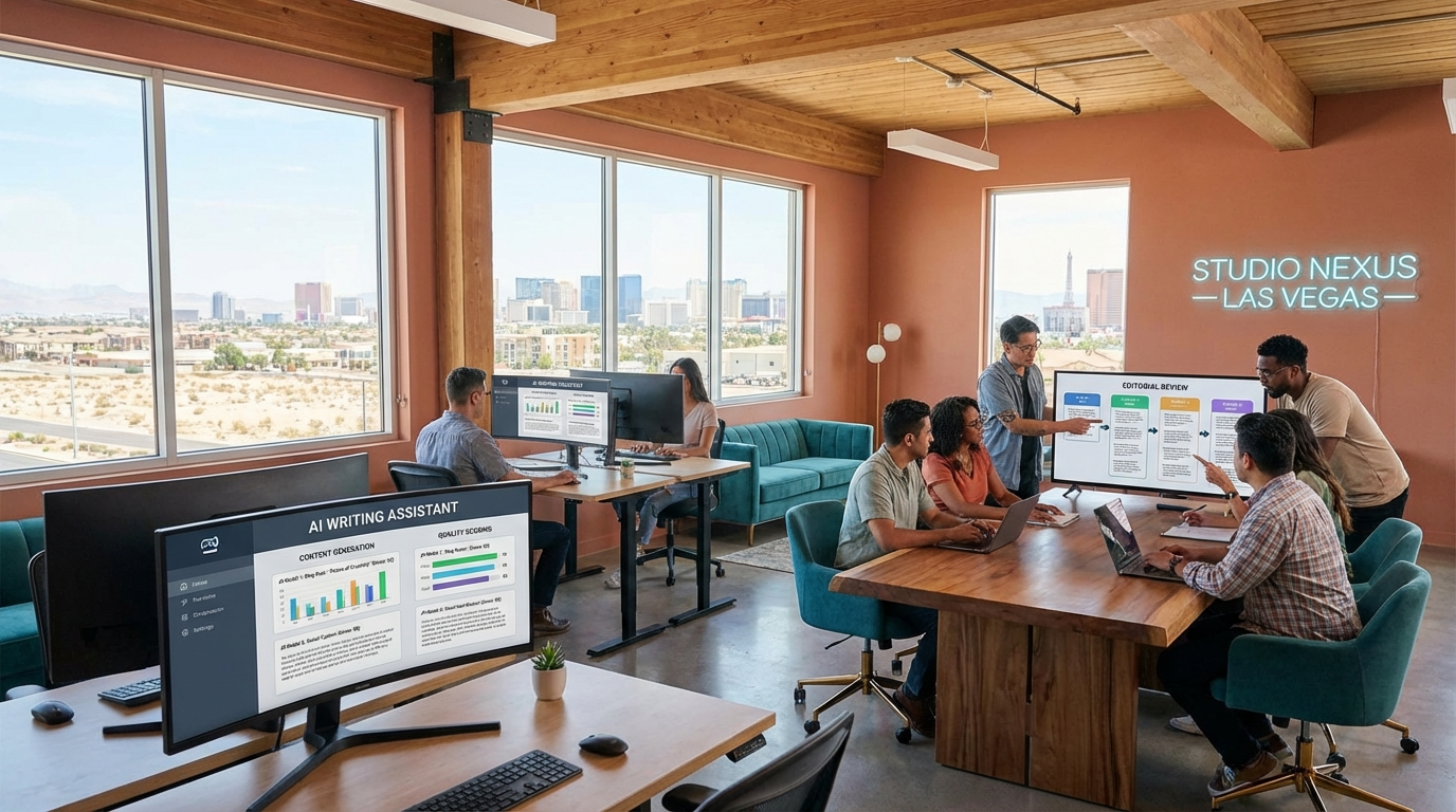 AI Content Marketing in Las Vegas: 164 Pages Published in One Sprint