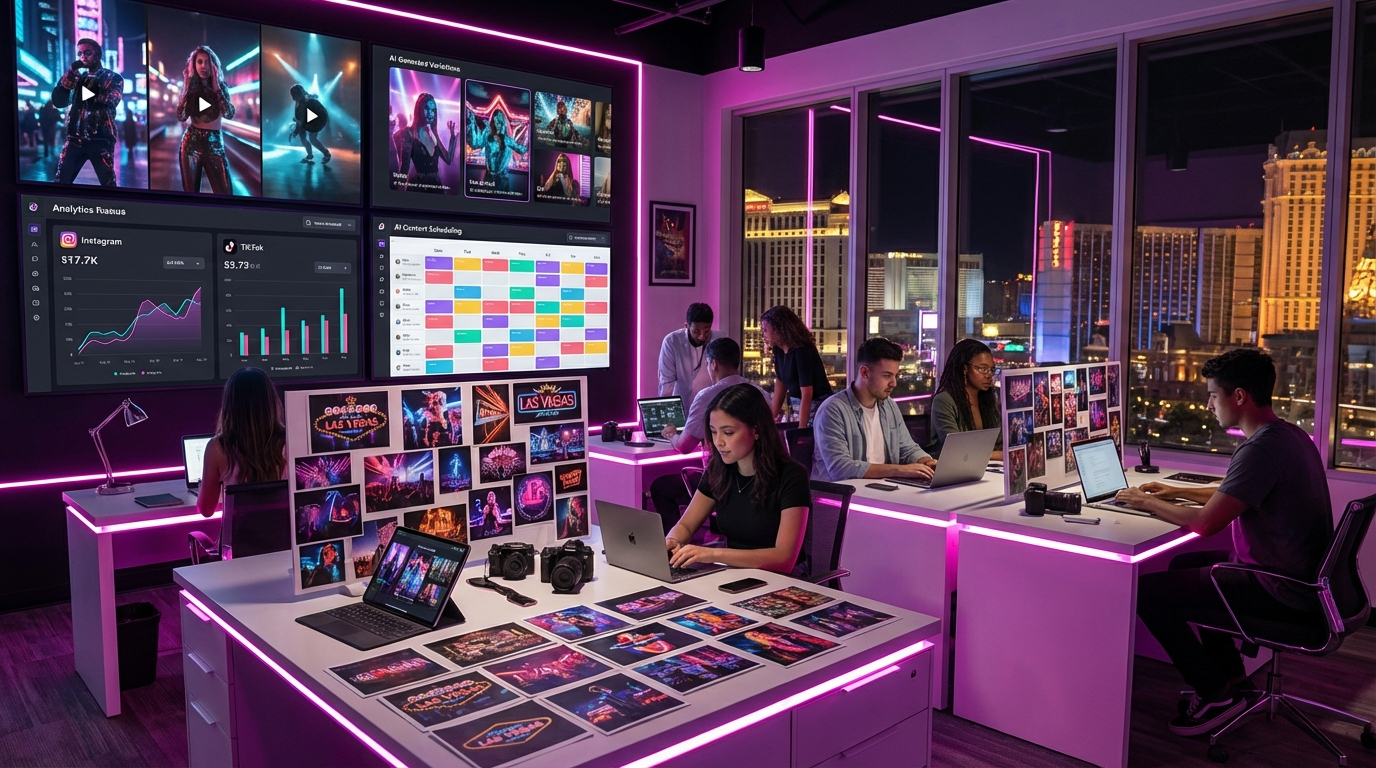 AI Social Media Marketing in Las Vegas: Automated Content, Smarter Targeting
