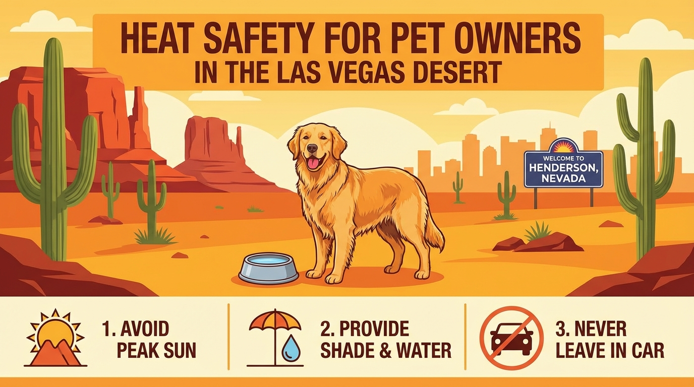 Dog Heat Stroke in Las Vegas: A Henderson Pet Owner's Guide