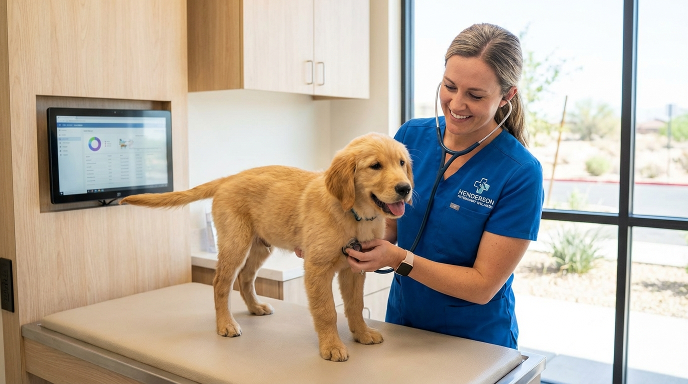 Your Puppy's First Vet Visit in Henderson | Dr. Billington