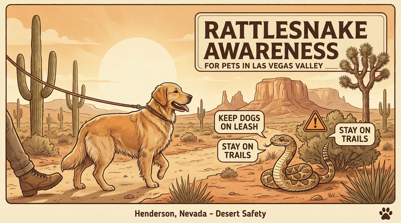 Rattlesnake Bite on a Dog in Henderson: A Vet's Emergency Guide