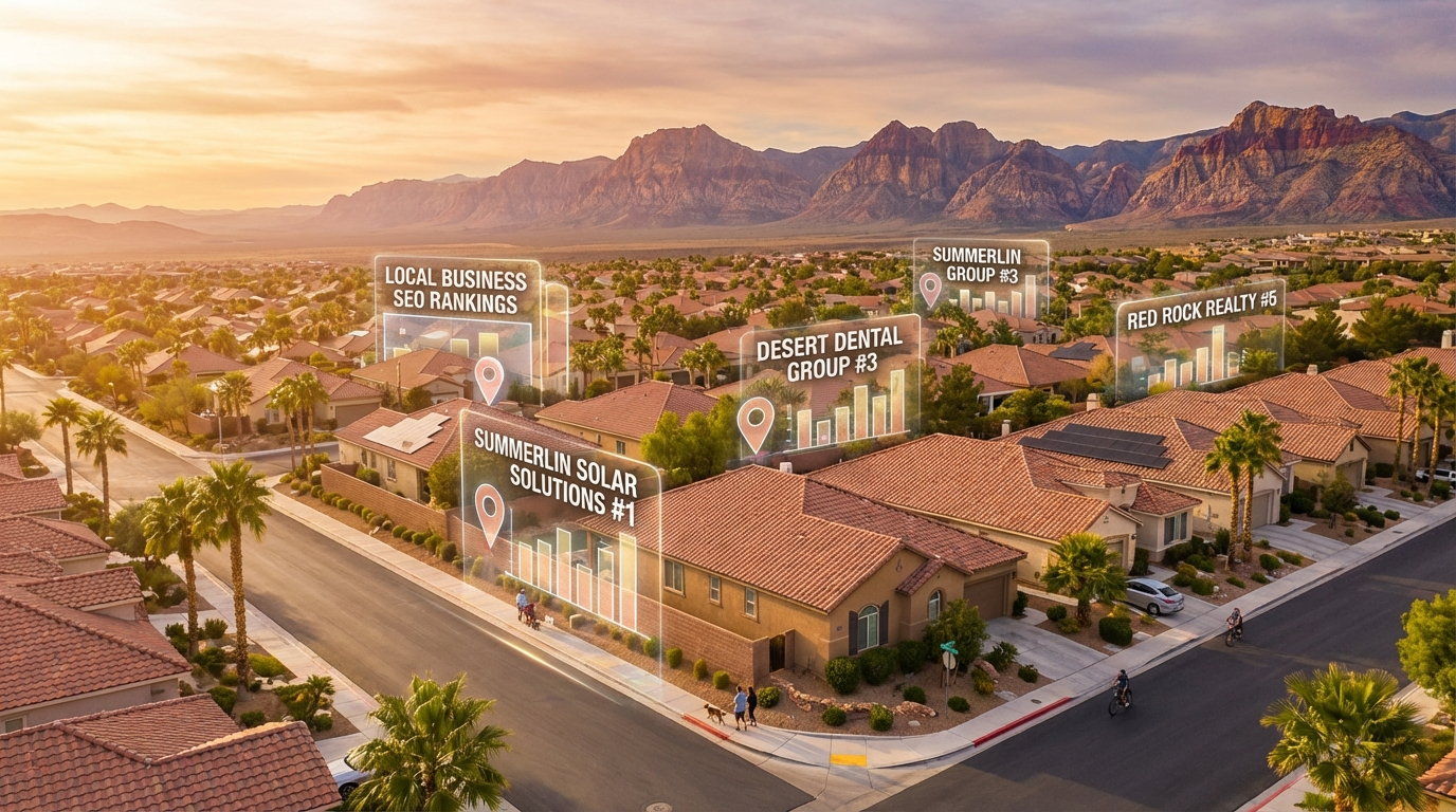 Summerlin SEO Services | Rank Higher in 89134 & 89135