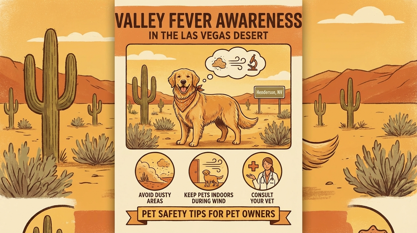 Valley Fever in Dogs: A Guide for Henderson & Las Vegas Pet Owners